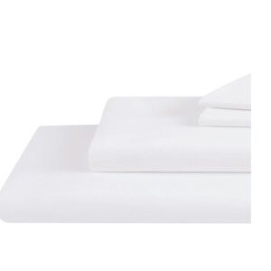 NEW Crisp White King Size Microfiber Sheet Set